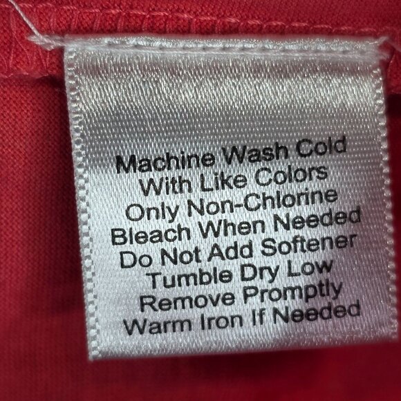 Mens Jos. A. Bank Traveler Red & White Tropical Leaf Polo Shirt Short Sleeve XXL - Picture 6 of 7